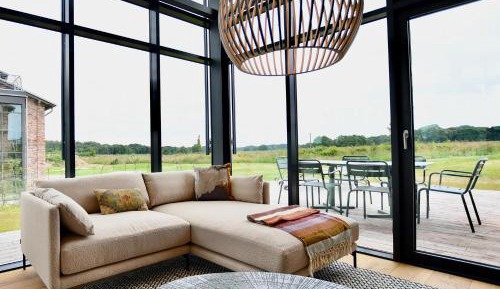 Deluxe Two-Bedroom Apartment with Garden View