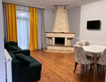 One-Bedroom Apartment with Balcony and Mountain View  