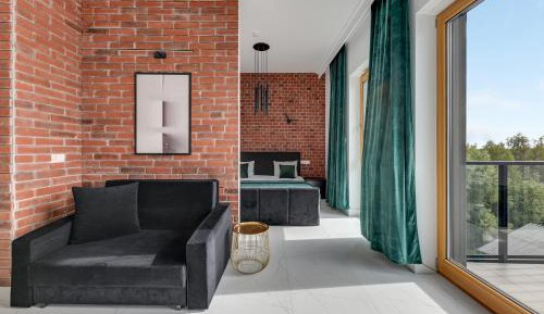 Studio with Balcony