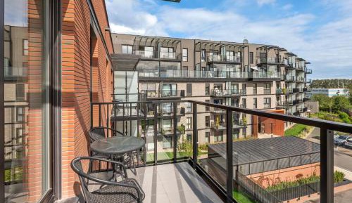 Studio with Balcony