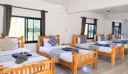 Single Bed in Dormitory Room