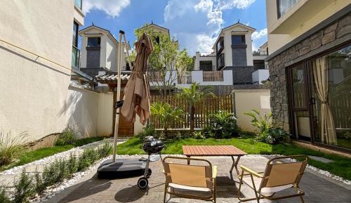 Oasis Two-bedroom Villa with Private Garden