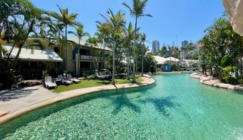 Two-Bedroom Apartment with Pool View