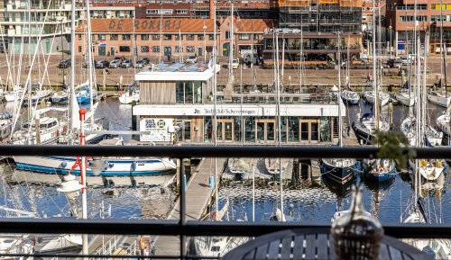 Two-Bedroom Apartment with Balcony and Harbor View