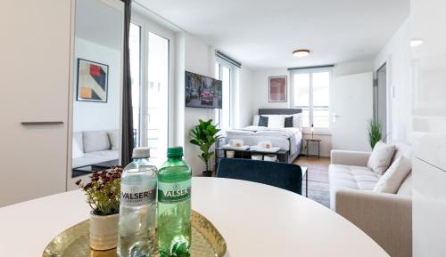 Studio with Balcony
