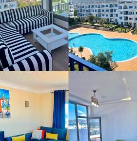 Four-Bedroom Apartment with Pool View