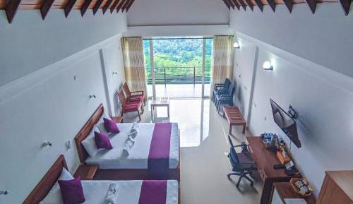 Family Room with Mountain View