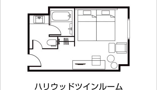 Twin Room - Smoking