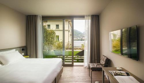 Deluxe Double or Twin Room with Lake View and Terrace 