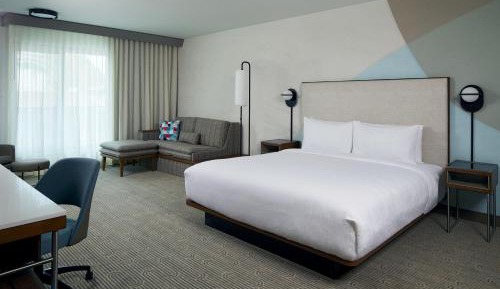 King Room with Sofa Bed and City View