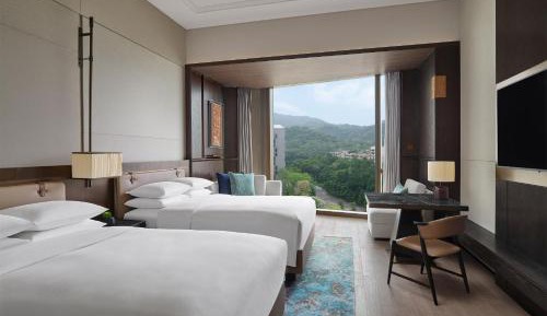 Premium Double Room with Two Double Beds - High Floor