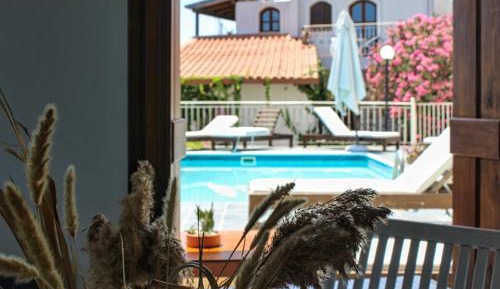 Villa Irida shared pool four bedrooms