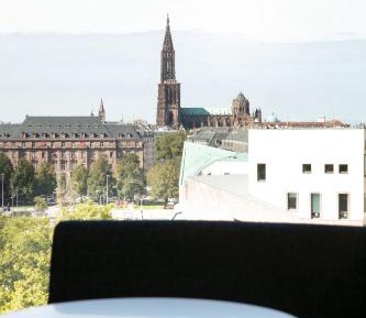 King Room with City and Cathedral View