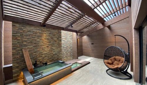 Twin Room with Private terrace Bathroom