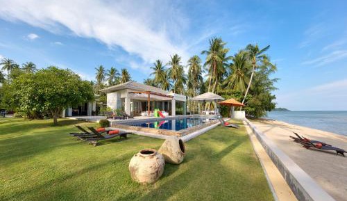 5-Bedroom Beachfront Villa with Private Chef