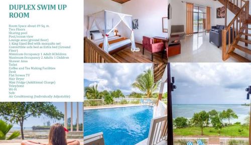 Duplex Pool View Room 