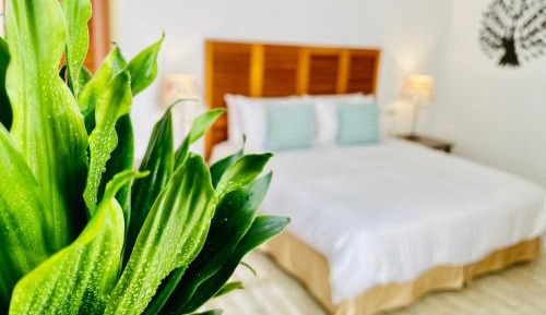 Deluxe Double Room with Side Sea View