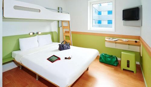 Triple Room with One Double Bed and One Bunk Bed