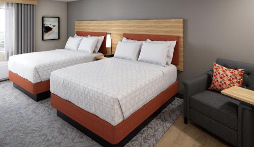 2 Queen Beds Studio Suite