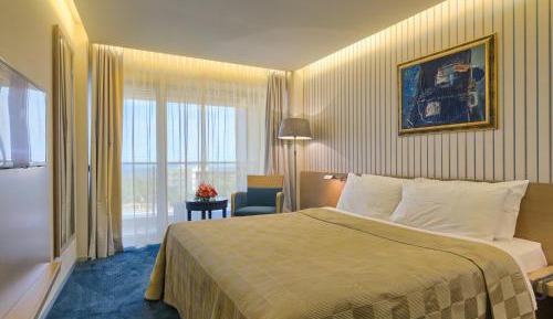 Double Room with Balcony and Lateral Sea View