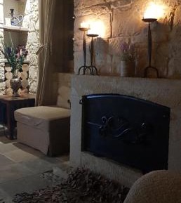 Three-Bedroom Country House with Fireplace