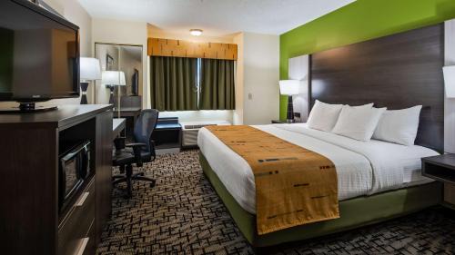 King Room with Roll-In Shower - Disability Access