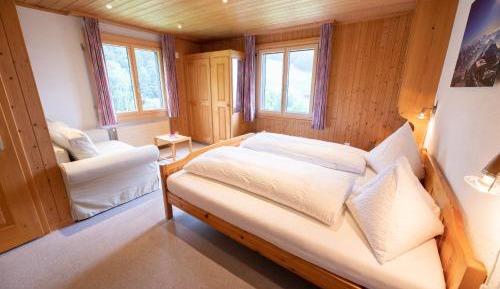 Double Room with Mountain View and Private Bathroom