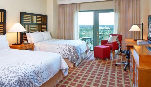 Double Room with Two Double Beds, View