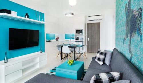 One Bedroom Ocean View Suite Queen - Free Return Transfer (BBT Terminal-Resort)