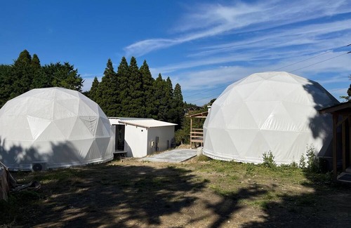 Isumi RV Rental | Premium Suite 2 adult plan Top quality dome tent / Isumi City Chiba