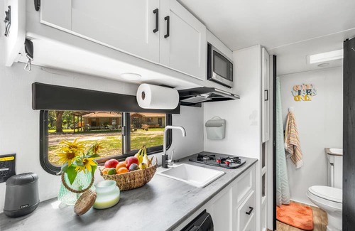 Holmes County House | ‘ Adventure Awaits’: 21ft Lightweight Travel Camper