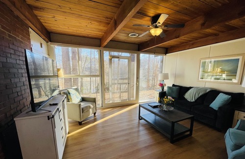 Clemmons Cottage | Escape to our cozy cottages nestled in Tanglewood Park's peaceful woods