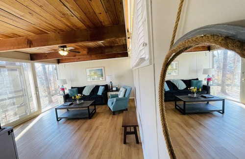 Clemmons Cottage | Escape to our cozy cottages nestled in Tanglewood Park's peaceful woods