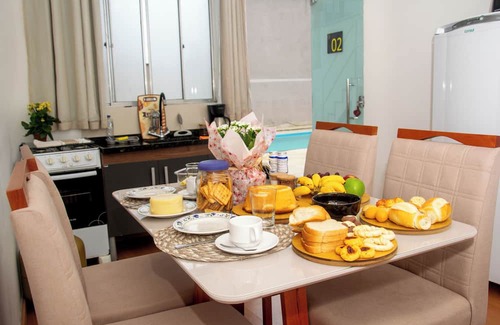 Ouro Preto Apartment | Beth's accommodation with a solar-heated pool