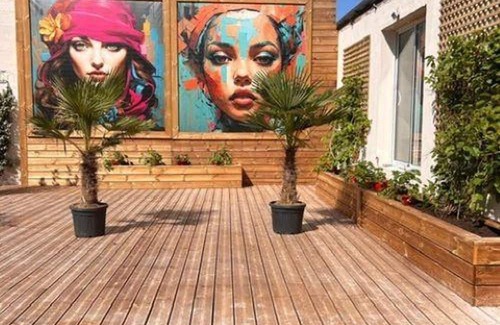 Douai Apartment | Luxury apartment in Douai center with wifi, air conditioning, and terrace