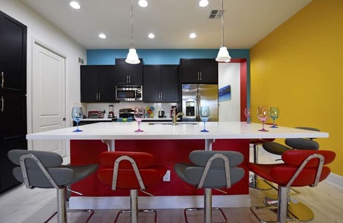 Davenport House | Colorful & Kid Friendly 5Bd Pool TH Festival-422CD