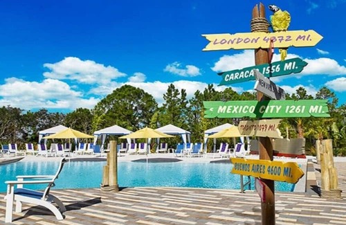 Davenport House | Colorful & Kid Friendly 5Bd Pool TH Festival-422CD