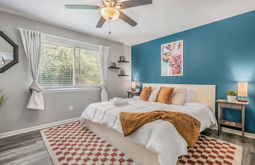 Downtown Apartment | Pet-Friendly - Art-Inspired Stay Near Downtown - Perfect for Work & Play