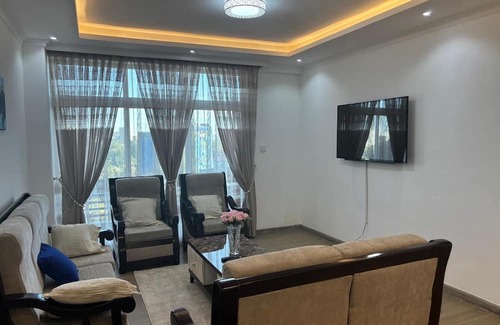 Kirkos Apartment | Enchanting 3-bedroom apartment with WiFi in Addis Ababa