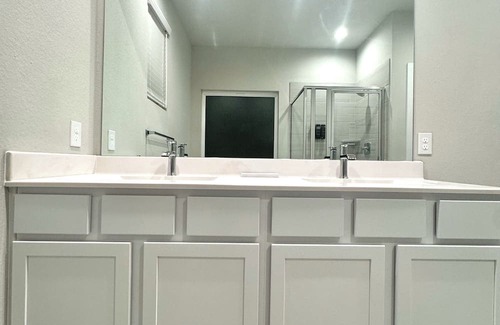 Barker House | Master Bedroom with Private Bathroom