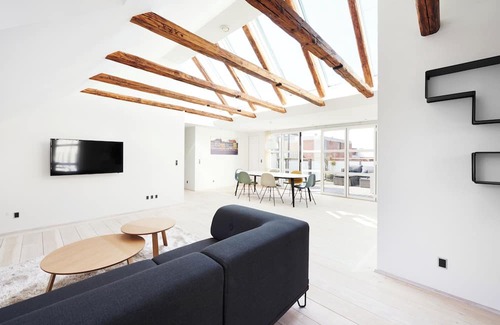 Amager Apartment | 2-bed penthouse w/private terrace