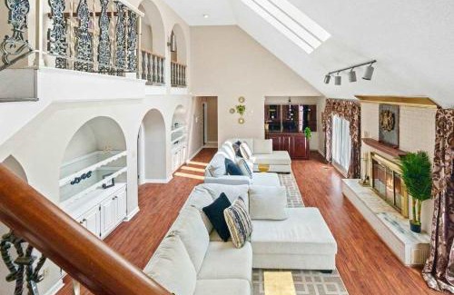Andover House | Gated Mansion - Basketball Court Movie Theater Views