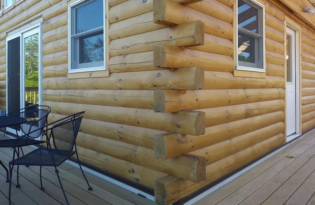 Lake Superior Views Log Home