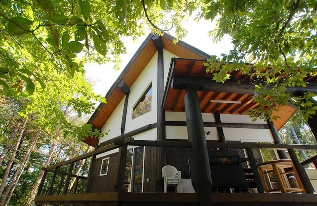 Special Log Cottage 15 people Jacuzzi openai / Maniwa City Okayama
