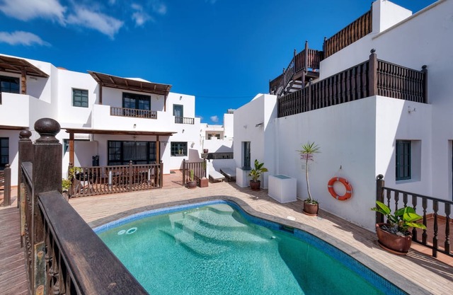 Casa Hibiscus - Shared Pool and BBQ - Close to Seafront Promenade By Lanzarote Vacation Homes