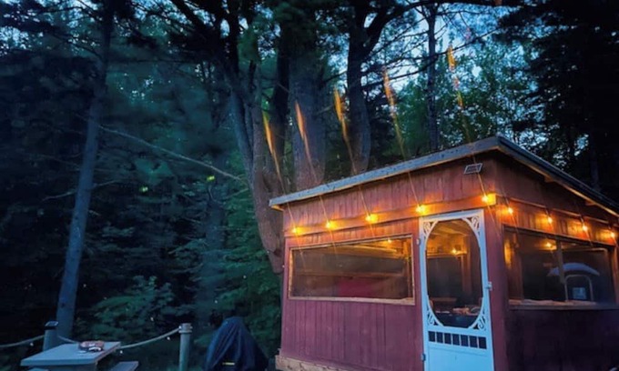 Moncton Cabin | Riverside Off the Grid Glamping Cabin