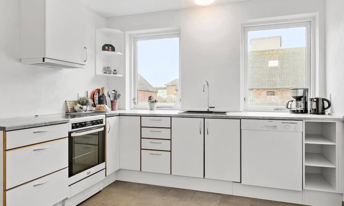 Vrist Strand House | Experience a wonderful holiday in this holiday home near the beach.