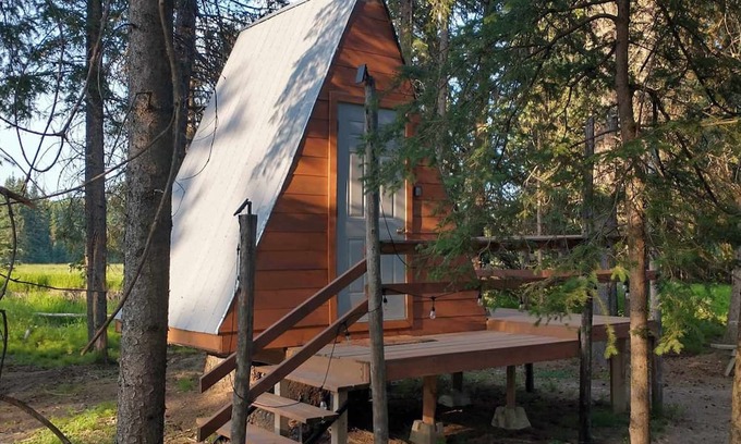 Clearwater County Cabin | Comfort camping at it's finest!