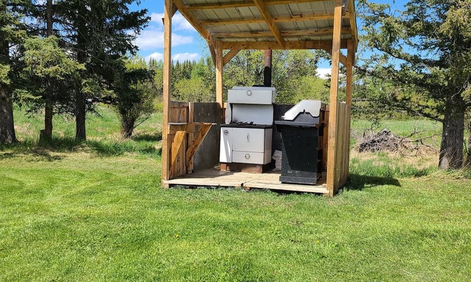 Clearwater County Cabin | Comfort camping at it's finest!