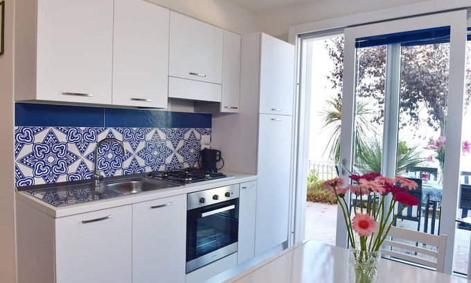Giungano Apartment | Ferienwohnung Felice 3 in Castellabate mit Meerblick und Privater Terrasse